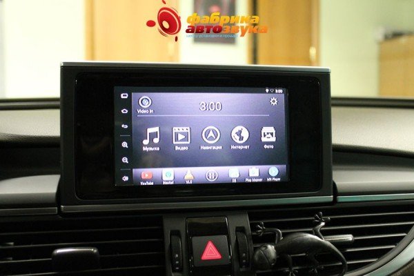 Андройд в авто - Audi A6 2015