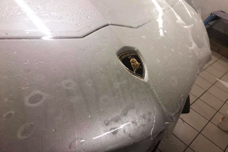 Защитная пленка в Lamborghini