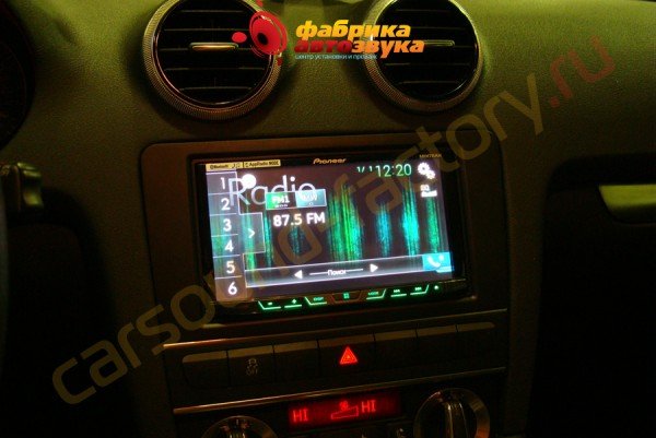 автомагнитола Pioneer AVH-X5700BT Audi A3