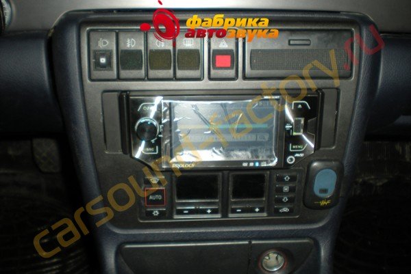 установка автомагнитолы Prology Prology MDN-1430T Audi A4