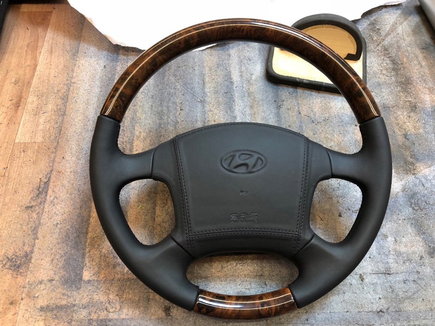 Перетяжка руля автомобиля Hyundai