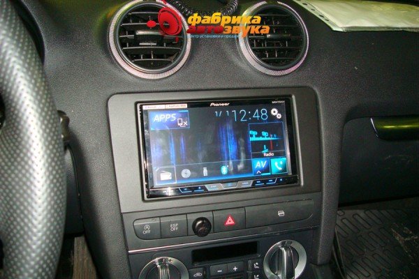 автомагнитола Pioneer 2din Pioneer AVH-X8600BT Audi A3