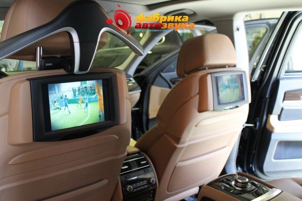 подключение цифрового dvb-t2 тюнера AVIS BMW 7 series