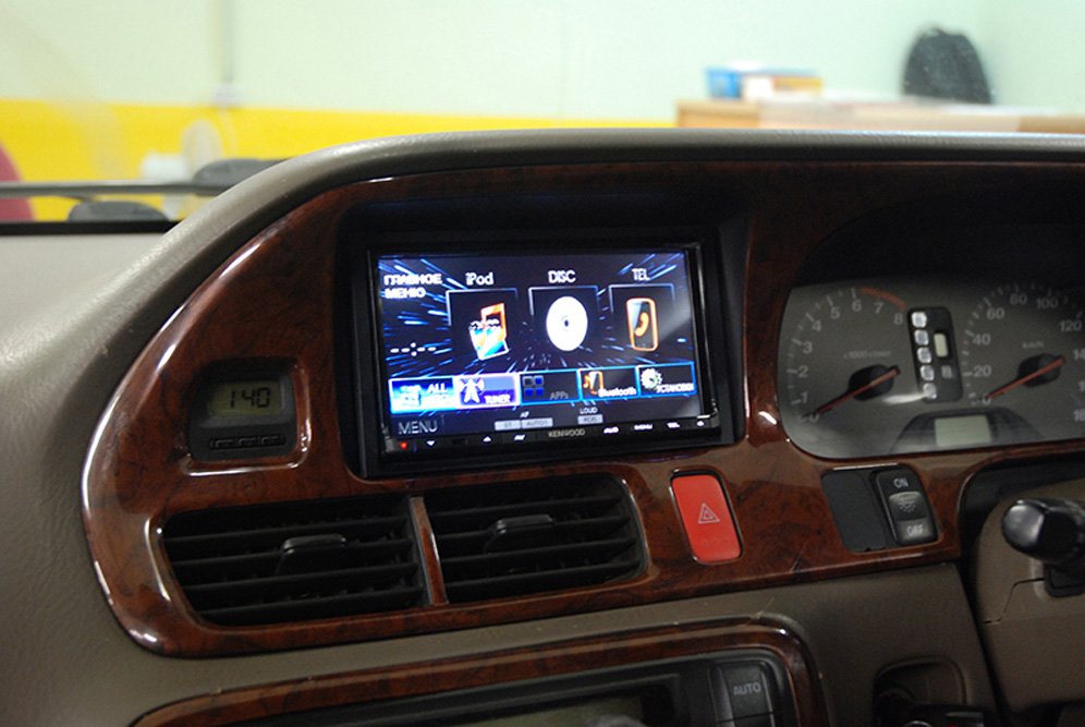 Установка автомагнитолы в Honda Odyssey