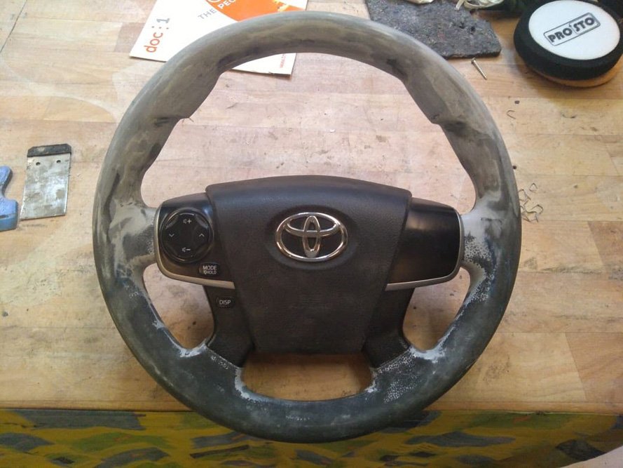 Изменение геометрии руля Land Cruiser