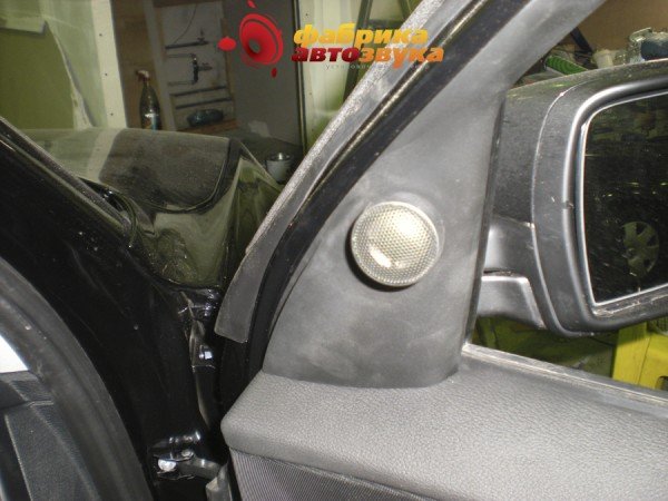 Установка пищалок DLS BMW X3