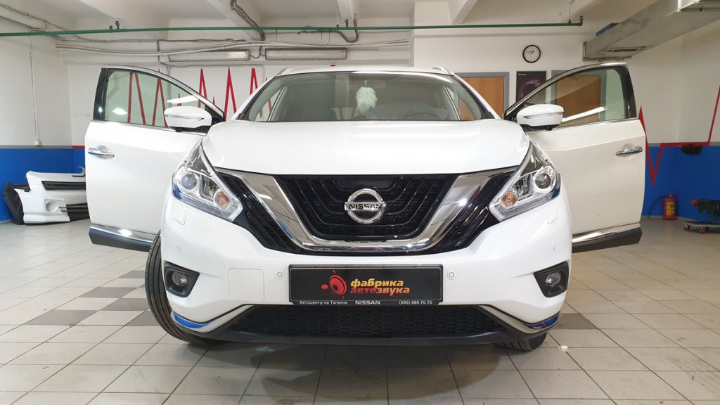 Полная шумоизоляция автомобиля Nissan Murano Z52 (Ниссан Мурано) | Обзор работы | Цена и сроки