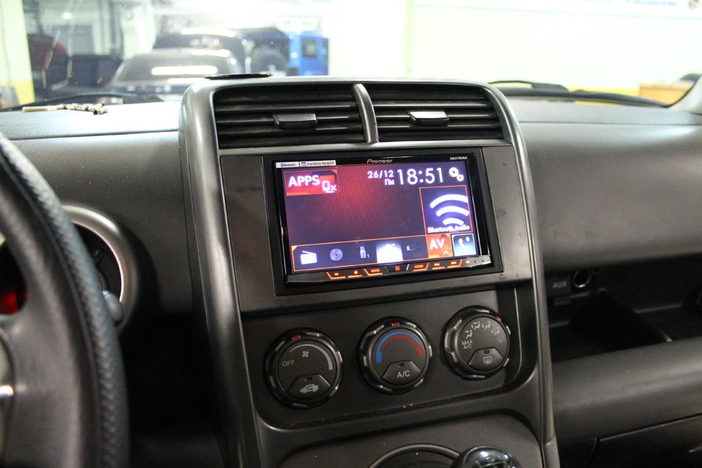 Установка головного устройства в Honda Pilot