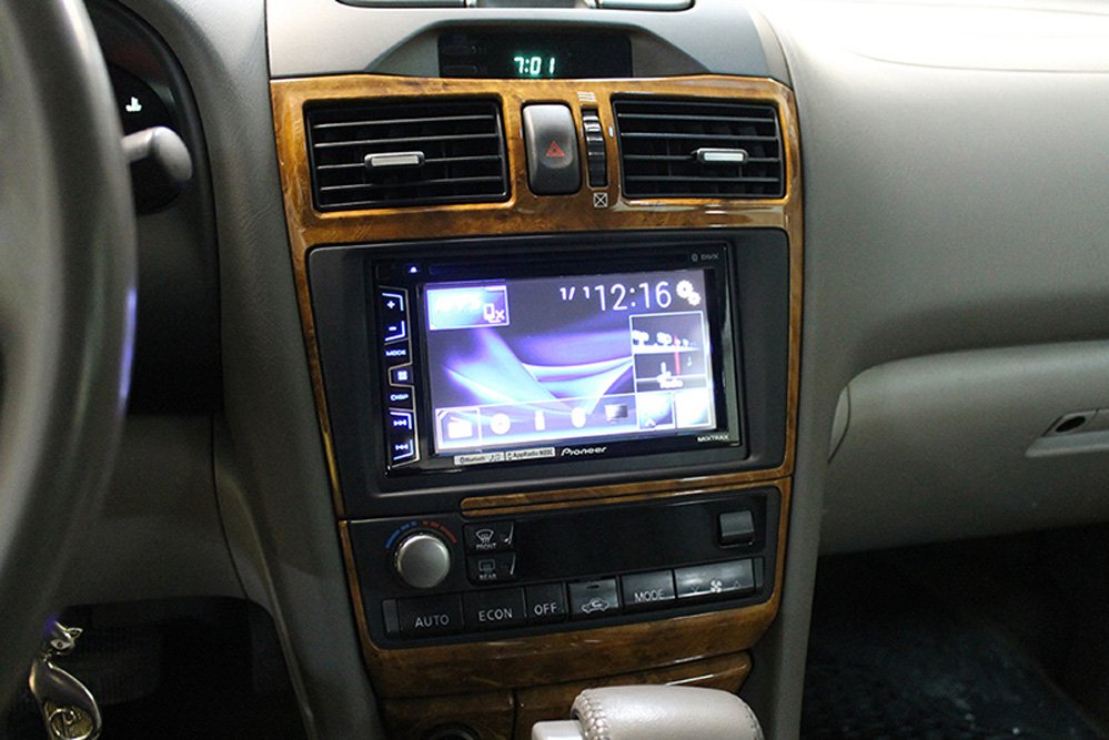 Установка автомагнитолы 2 din в Nissan Maxima