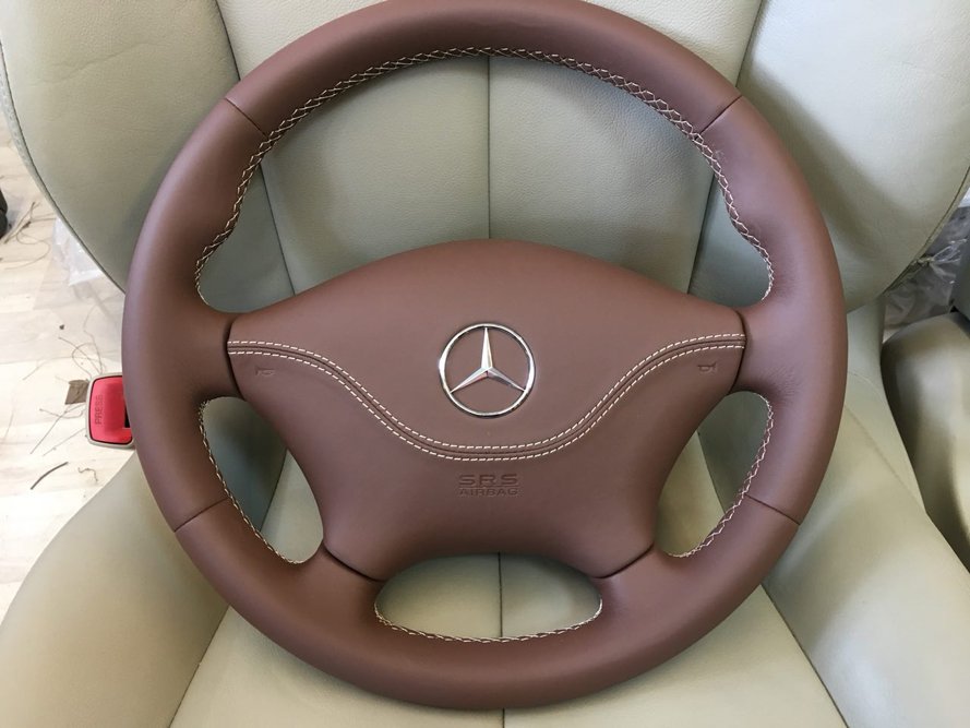 Перетяжка руля автомобиля Mercedes