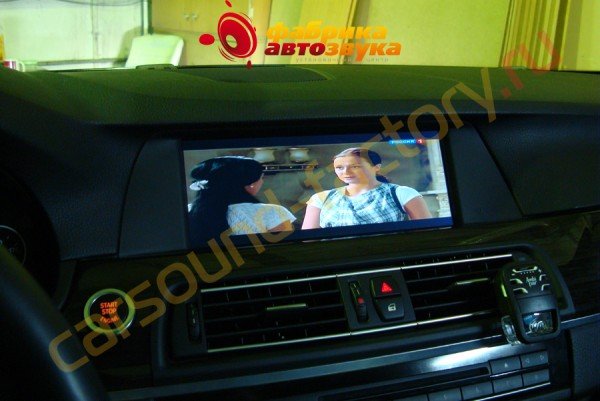 цифровой тв тюнер к штатному монитору AVIS AVS5000DVB BMW 5 series F10