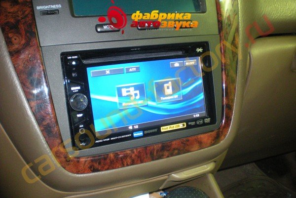 установка автомагнитолы Sony XAV-E62BT Sony XAV-E62BT Acura MDX