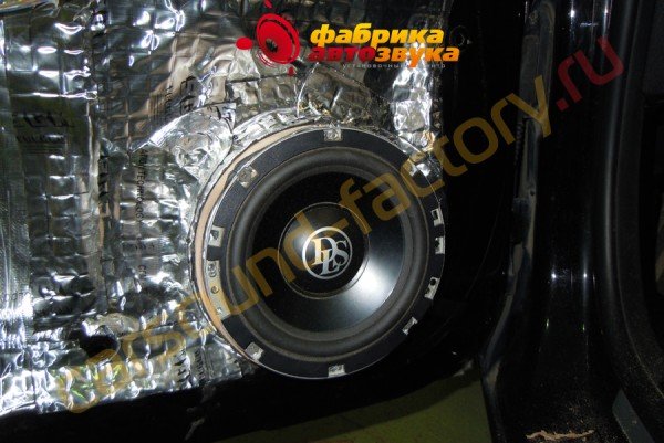 Установка акустики DLS B6A BMW 3 series