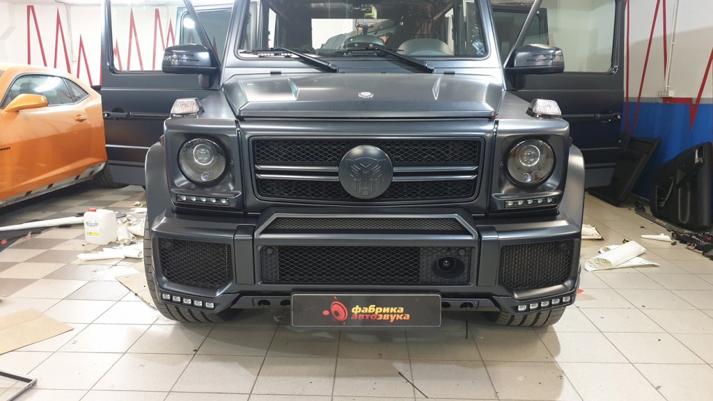 Полная шумоизоляция Mercedes G-класс W463 (Мерседес) | Обзор работы | Цена и сроки