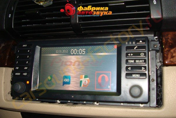 подключение GPS и интернета на штатную магнитолу - BMW X5