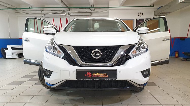 Полная шумоизоляция автомобиля Nissan Murano Z52 (Ниссан Мурано) | Обзор работы | Цена и сроки